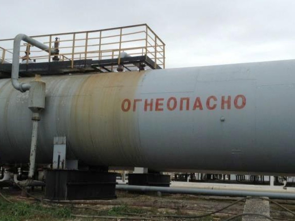 Резервуар промышленного объекта